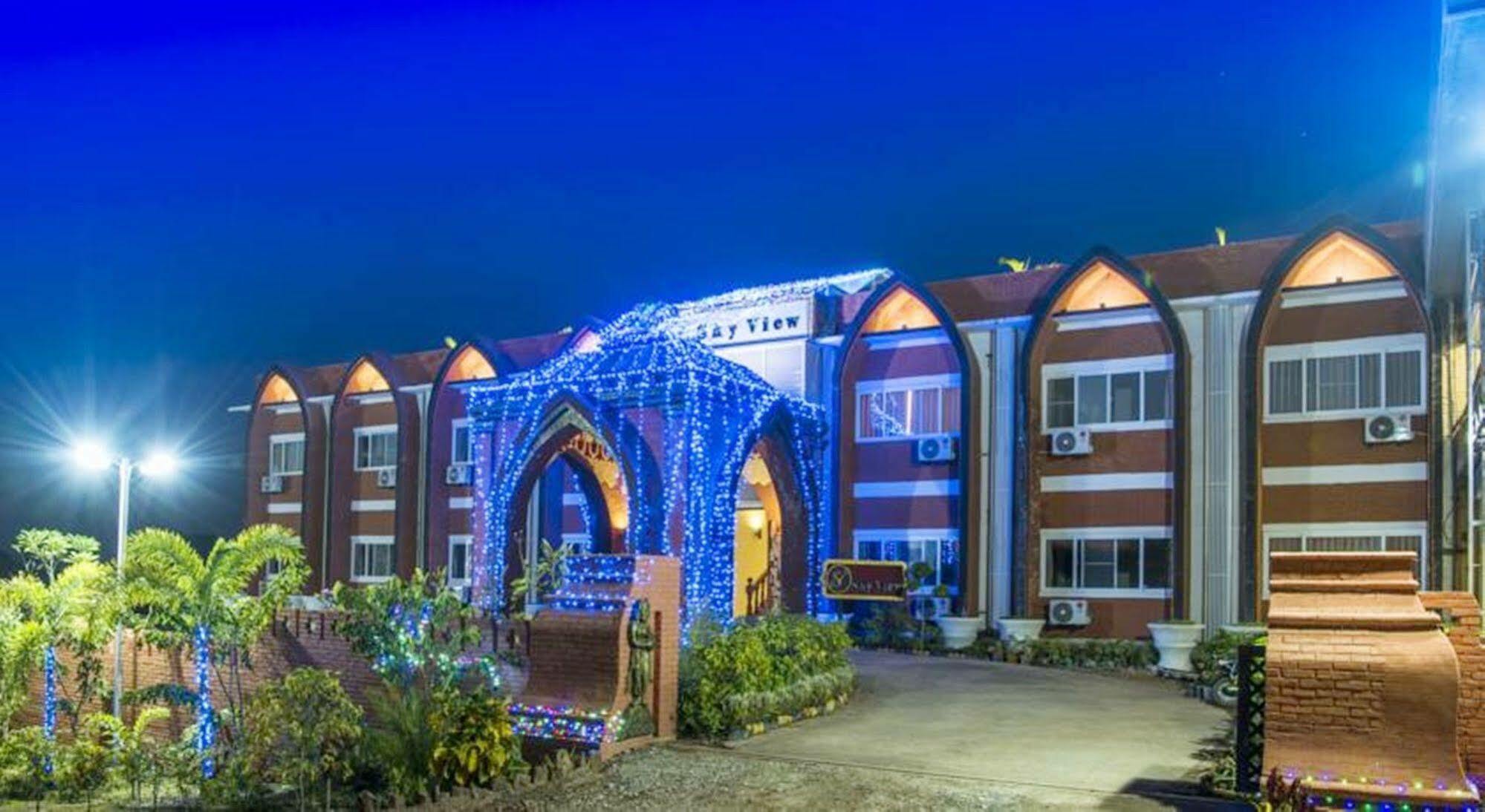 Sky View Hotel Bagan Luaran gambar